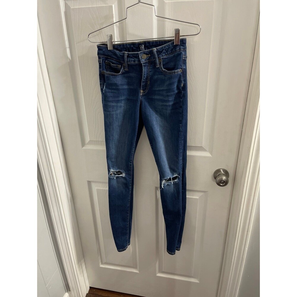 Gap Women’s Distressed Jean Leggings Size 2